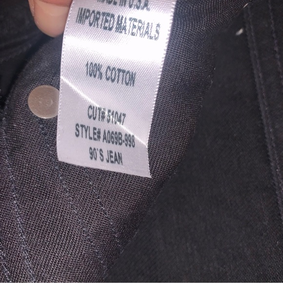 👖 AGOLDE 90s BLACK DENIM JEANS - Picture 10 of 13